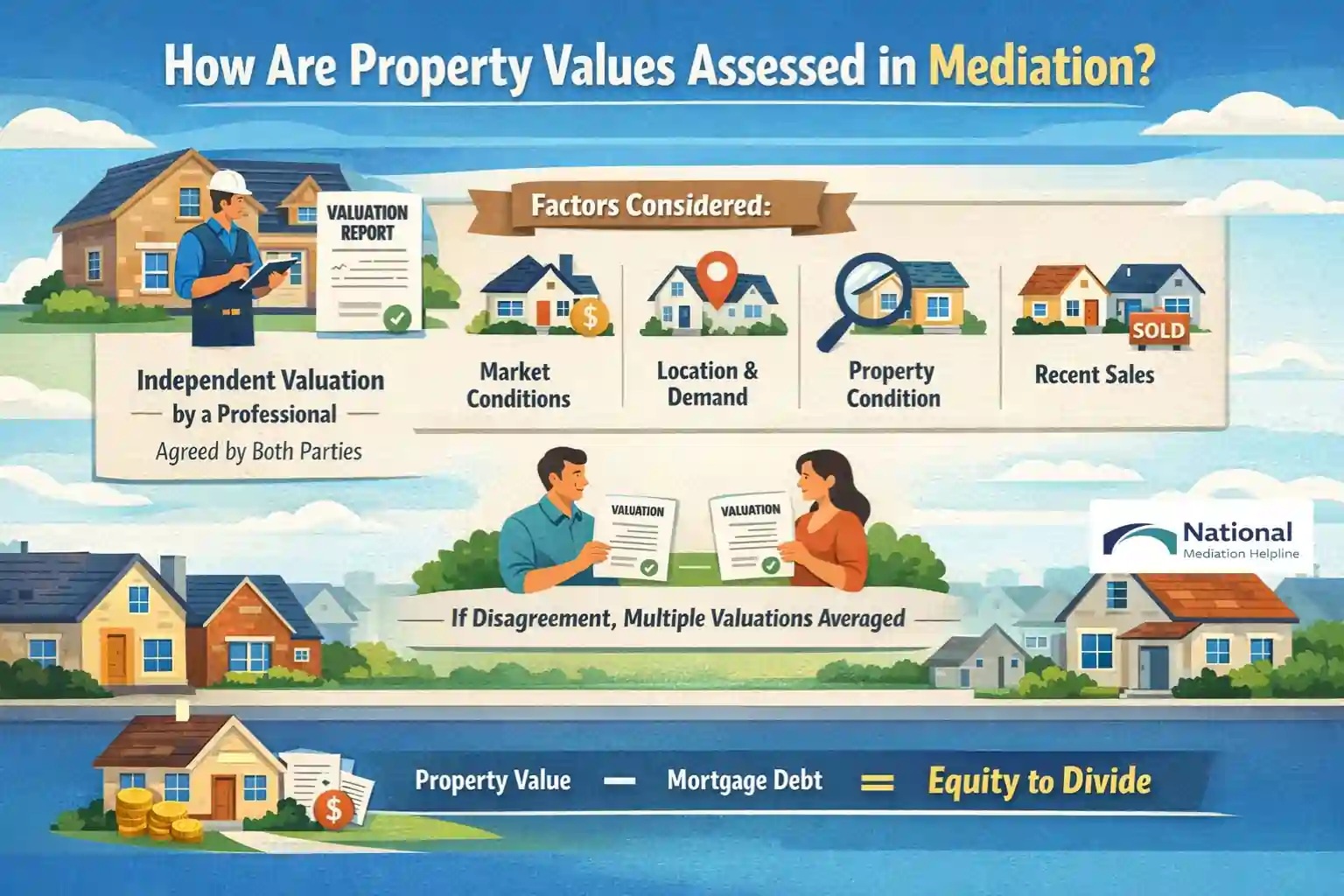 How Are Property Values Assessed in Mediation Cumbria?