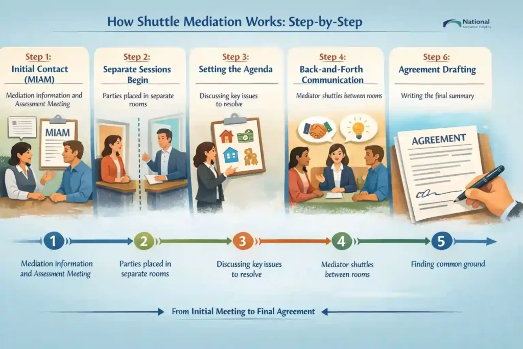 How Shuttle Mediation Works: Step-by-Step Cumbria