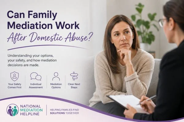 Can Family Mediation Cumbria Work After Domestic Abuse?